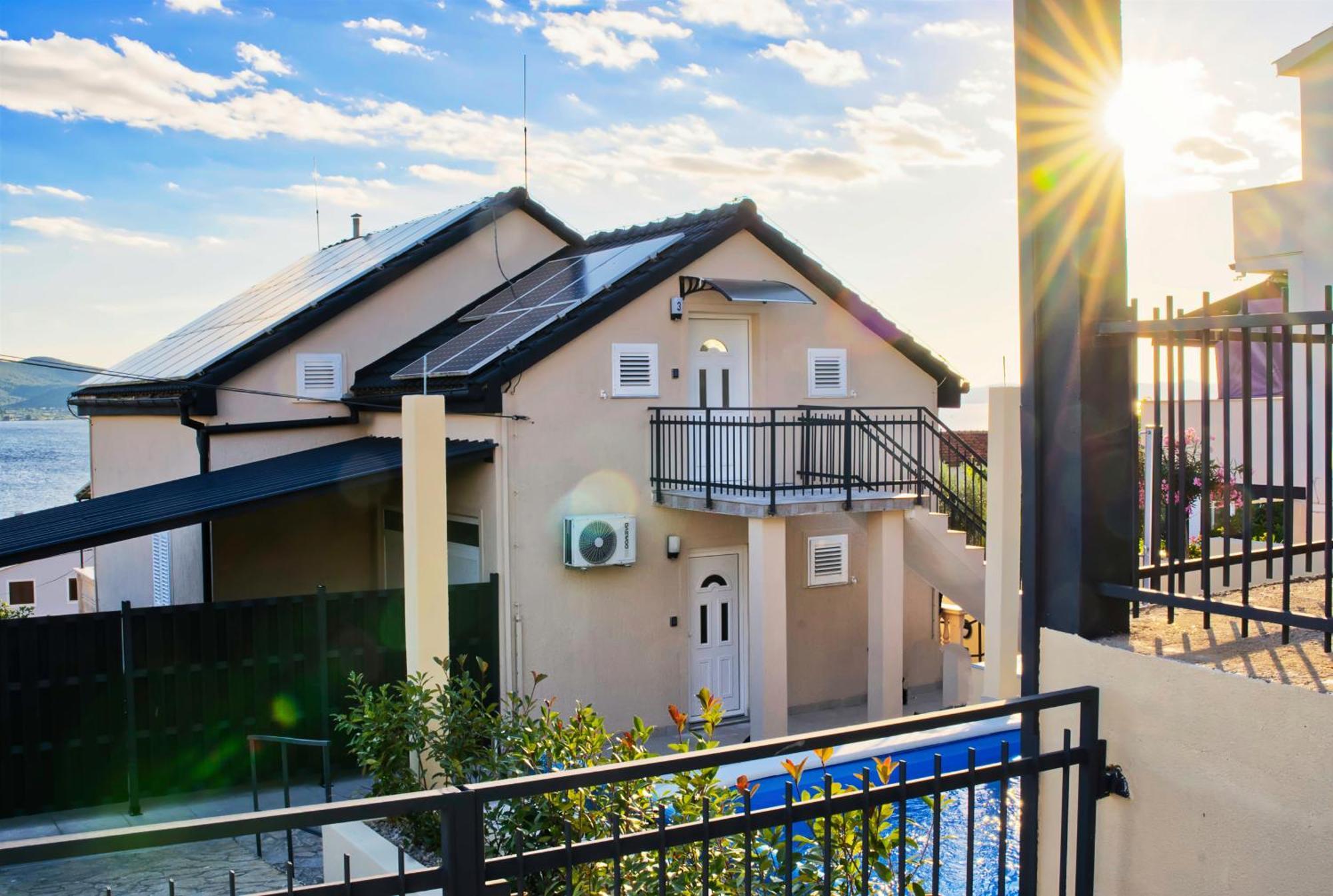 Villa More Sveti Petar Na Moru With Pool And Sea View Kültér fotó