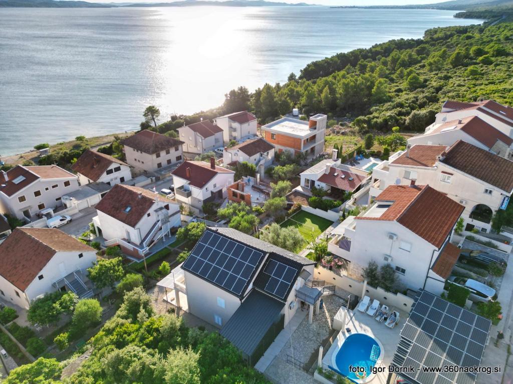 Villa More Sveti Petar Na Moru With Pool And Sea View Kültér fotó