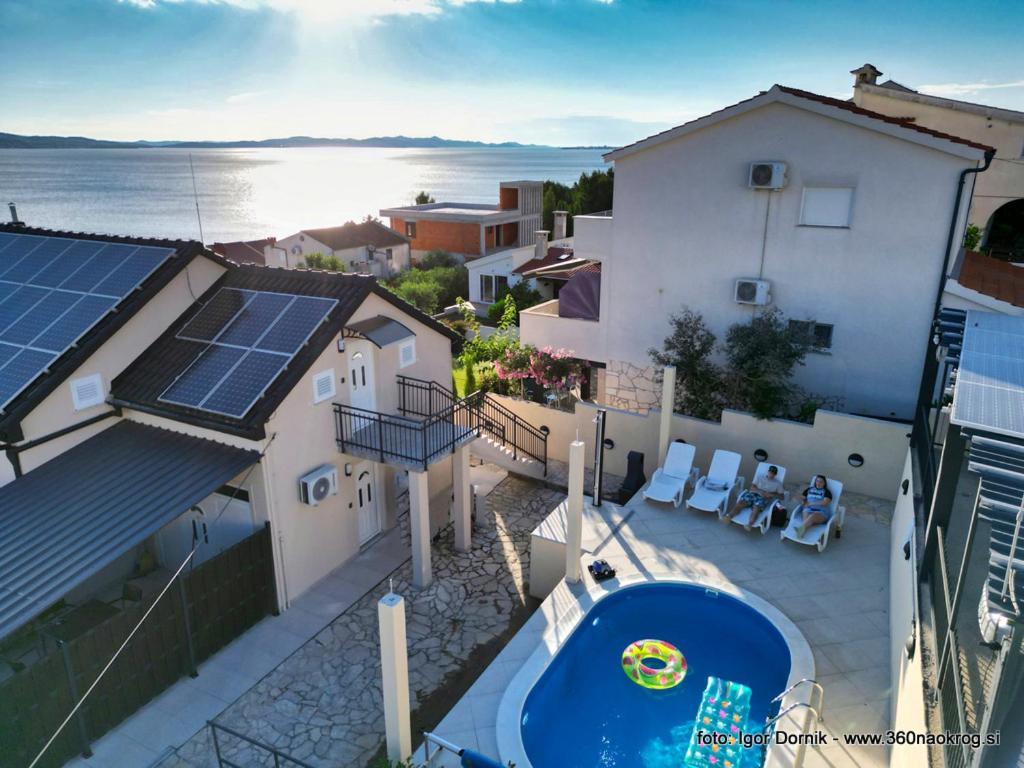 Villa More Sveti Petar Na Moru With Pool And Sea View Kültér fotó